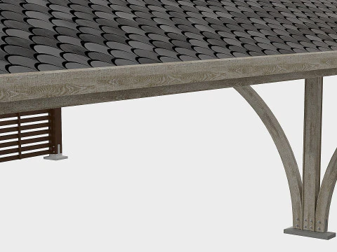Naves wood 3D Model