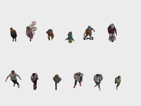 Set children x12 01 3Dモデル