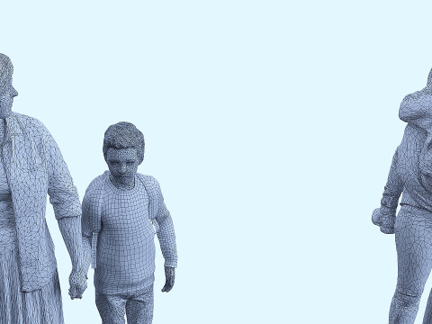Set pairs x6 3D Model