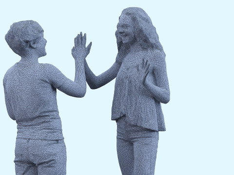 Set pairs x6 3D Model