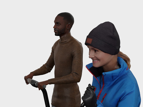 Sportsman set x3 3D 모델