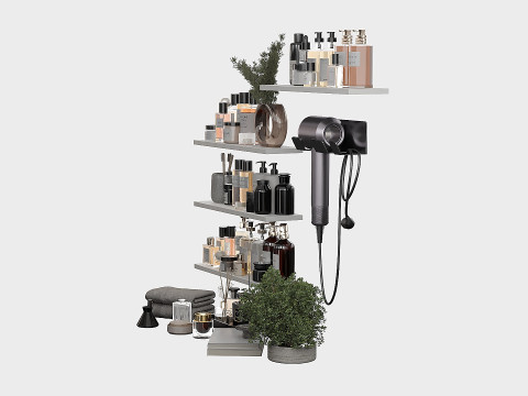 Bathroom Accessories 12 3D Model