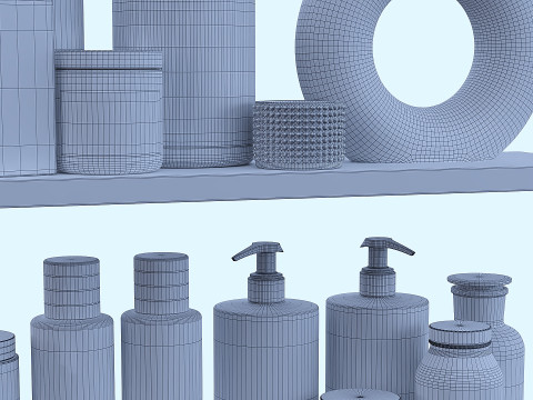 Bathroom Accessories 12 3D Model