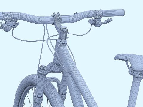 Bicycle Merida Modello 3D