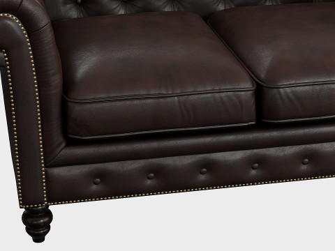 Brooclyn Chesterfield 3D Model