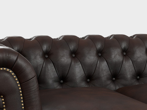 Brooclyn Chesterfield 3D Model