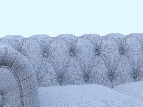 Brooclyn Chesterfield 3D Model