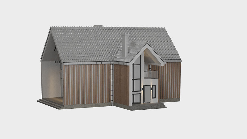 Barnhouse 21 Modelo 3D .c4d .max .obj .3ds .fbx .stl .blend 