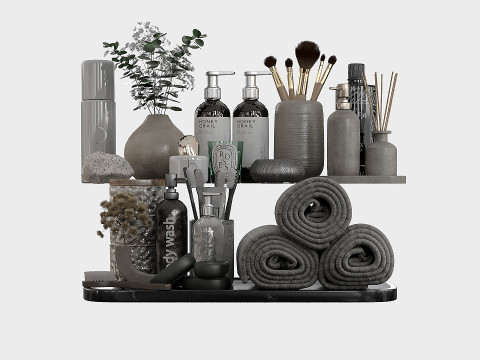 Bathroom Accessories 34 3D Model