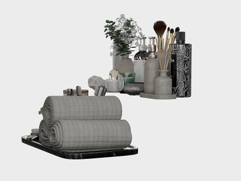 Bathroom Accessories 34 3D Model