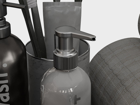 Bathroom Accessories 34 3D Model