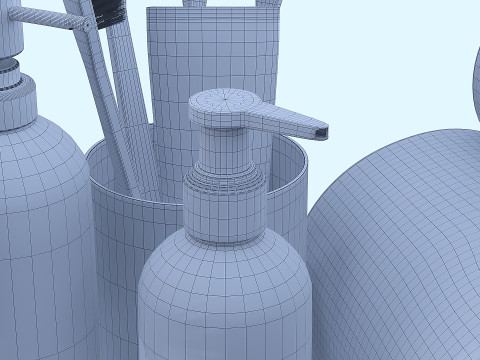 Bathroom Accessories 34 3D Model