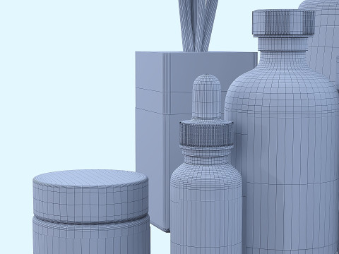 Bathroom accessories 59 Model 3D