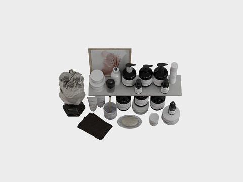 Bathroom accessories 44 3D Model