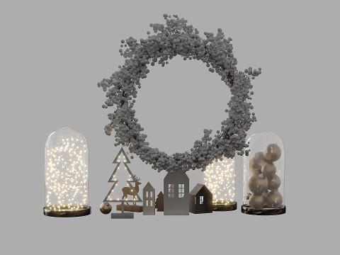 Christmas Decoration Set 31 3Dモデル