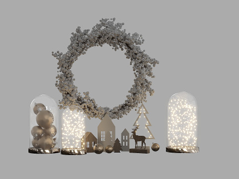 Christmas Decoration Set 31 Modèle 3D