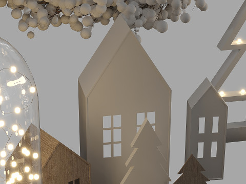 Christmas Decoration Set 31 3Dモデル