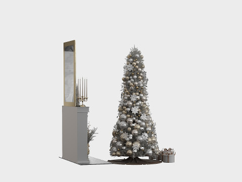 Christmas Decorative set sk2 3D 모델