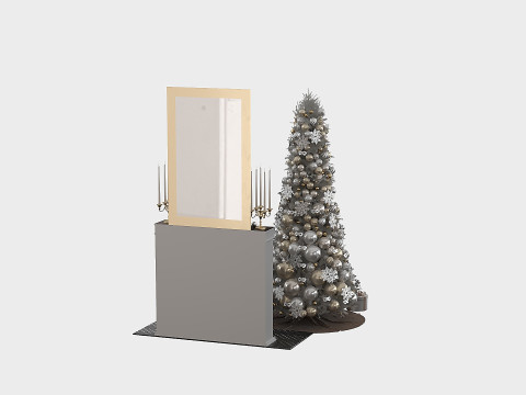 Christmas Decorative set sk2 3D 모델