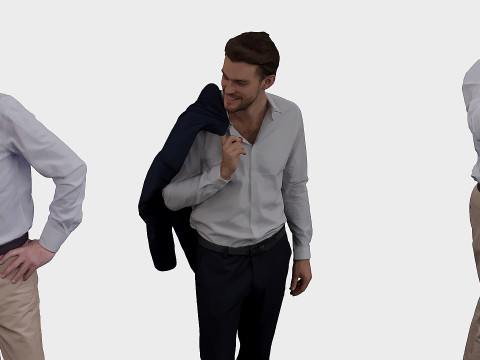 Set man x 11 Modelo 3D