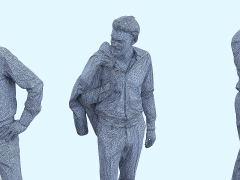 Set man x 11 Modelo 3D