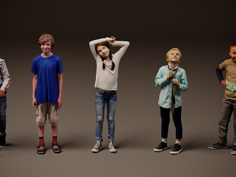 Childrens-Collection-x5 00 Modelo 3D