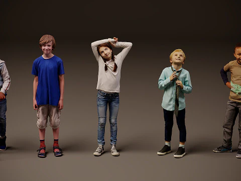 Дитяча колекція-x5 00 3D Модель