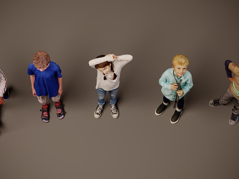 Childrens-Collection-x5 00 Modello 3D