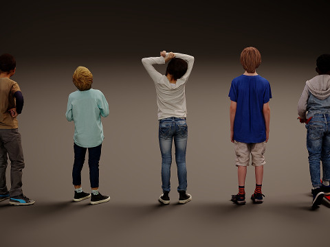 Childrens-Collection-x5 00 Modello 3D