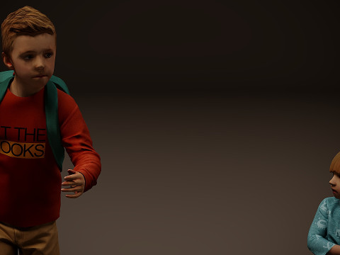 Childrens Collection x5 02 3D Model