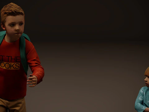 Childrens Collection x5 02 3D Model
