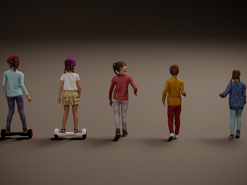 Childrens Collection x5 04 3D Model