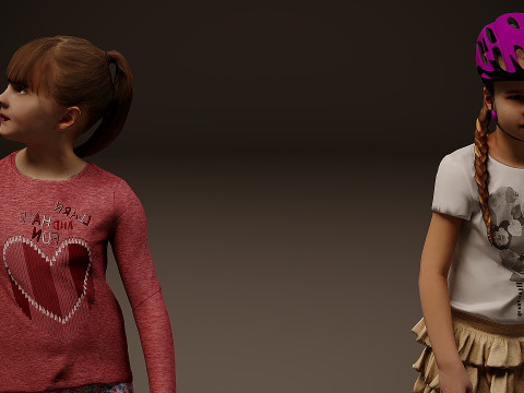 Childrens Collection x5 04 3D Model