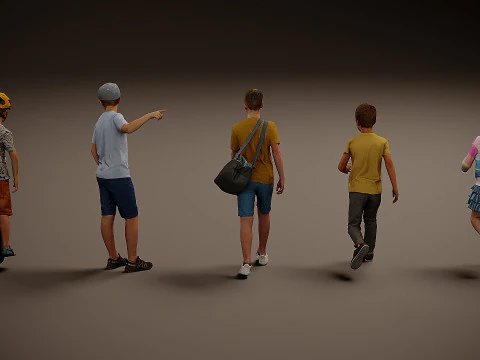 Childrens Collection x5 05 3D Model
