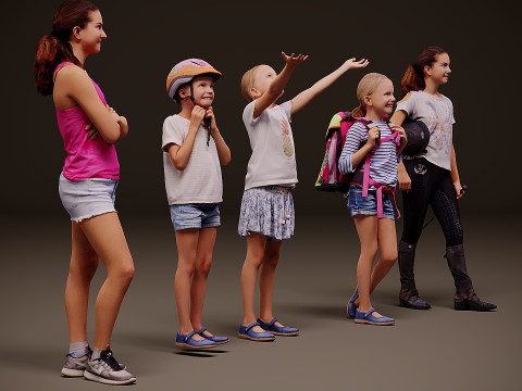 Childrens-Collection-x5 06 3Dモデル