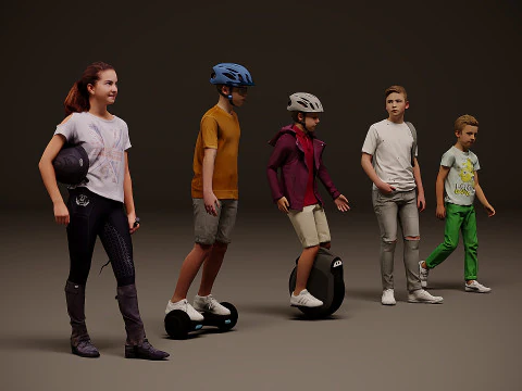 Childrens-Collection-x5 07 3D Model