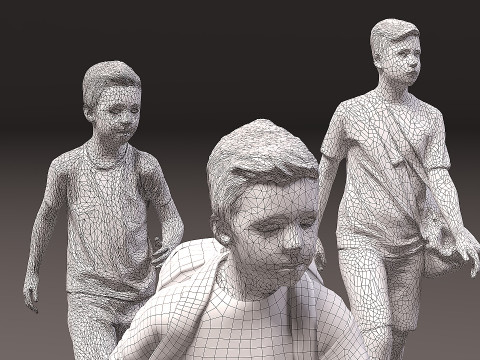 Childrens Collection x10 01 3D 모델