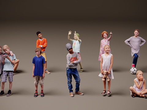 Childrens Collection x10 04 Modelo 3D