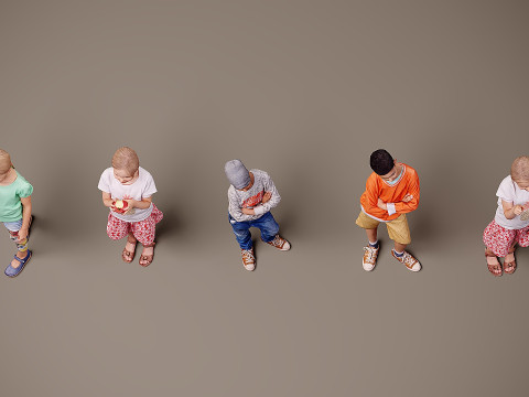 Childrens-Collection-x5 01 3D Model