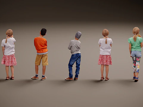 Childrens-Collection-x5 01 3D Model