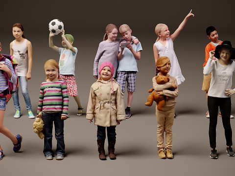 Childrens Collection x10 02 Modelo 3D
