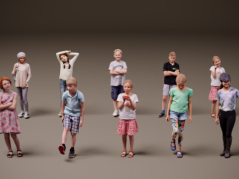 Childrens Collection x10 03 Modelo 3D