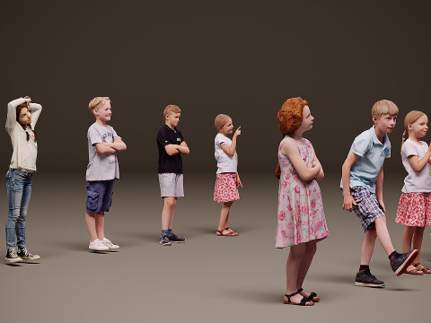 Childrens Collection x10 03 3D 模型