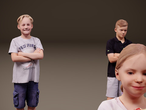 Childrens Collection x10 03 3D 模型
