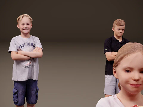 Childrens Collection x10 03 3D Model