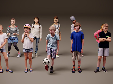 Childrens-Collection-x10 00 Modelo 3D