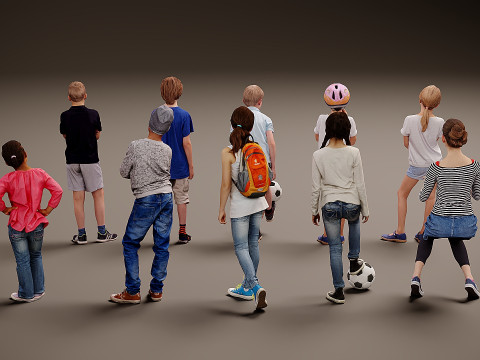 Childrens-Collection-x10 00 3D Modell