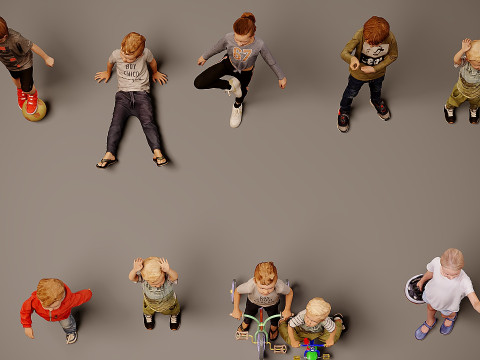 Childrens Collection x 10 05 3D Model
