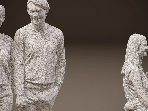 Collection of pairs x 5 3D Model