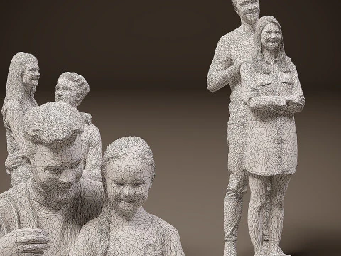 Collection of pairs x 10 3D Model
